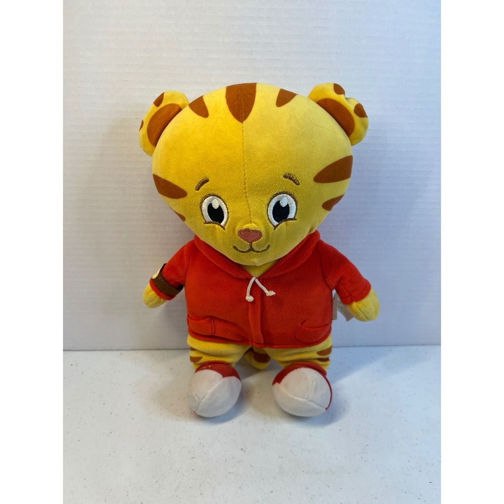 Jakks Pacific Daniel Tiger Neighborhood Plush Toy Red Hoodie 12 Inch 0702SR01